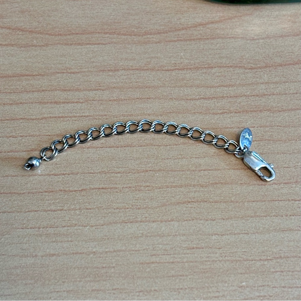 Silpada Oxidized Sterling Silver 3” necklace extender